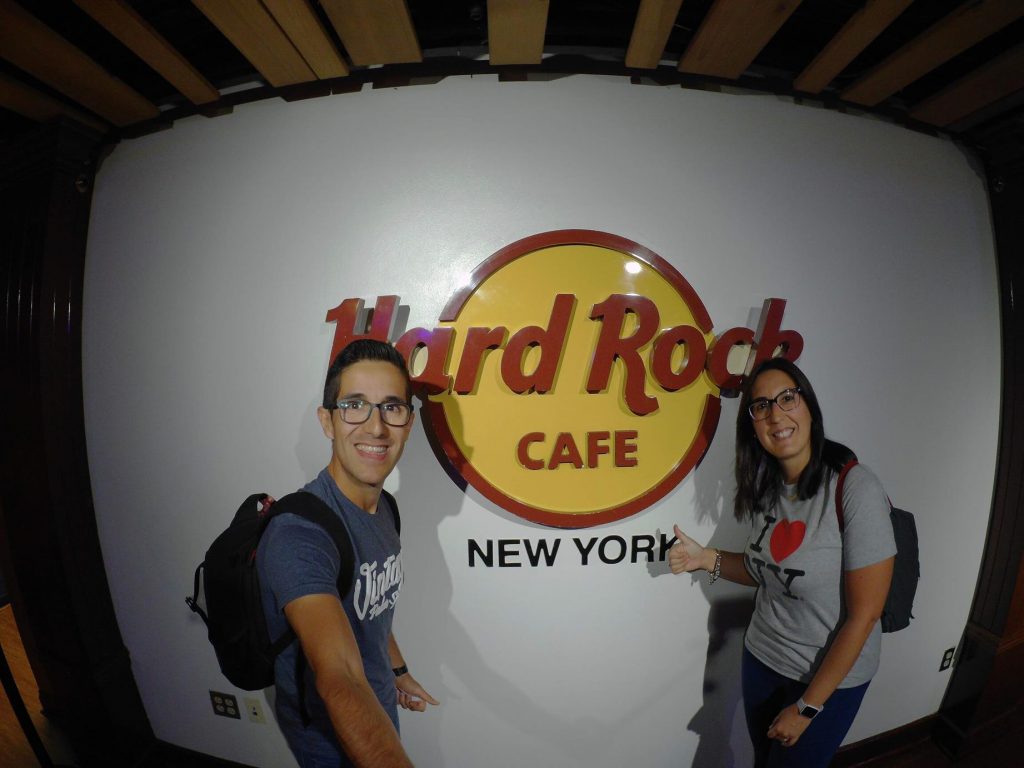 hard rock cafe newyork hoy viajamos