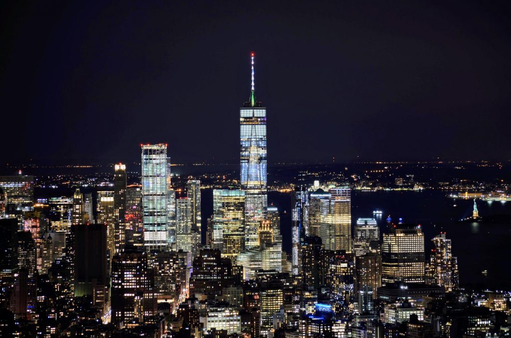 Vista Empire State de noche, que ver en Nueva York hoy viajamos