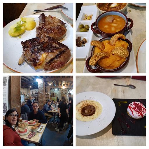 menú Restaurante Siglo Doce donde comer en Ávila hoy viajamos