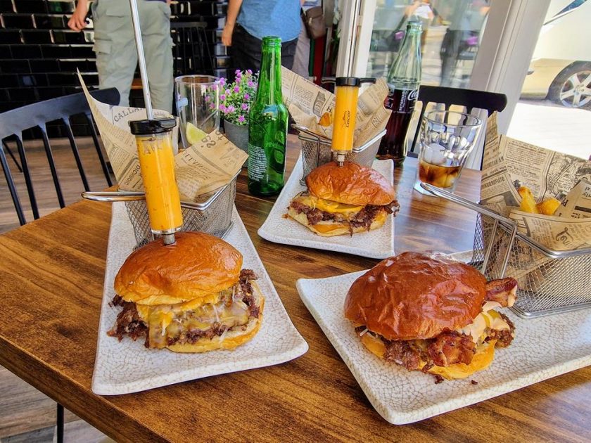 Tasty American Burger Valencia burgers smash hoy viajamos