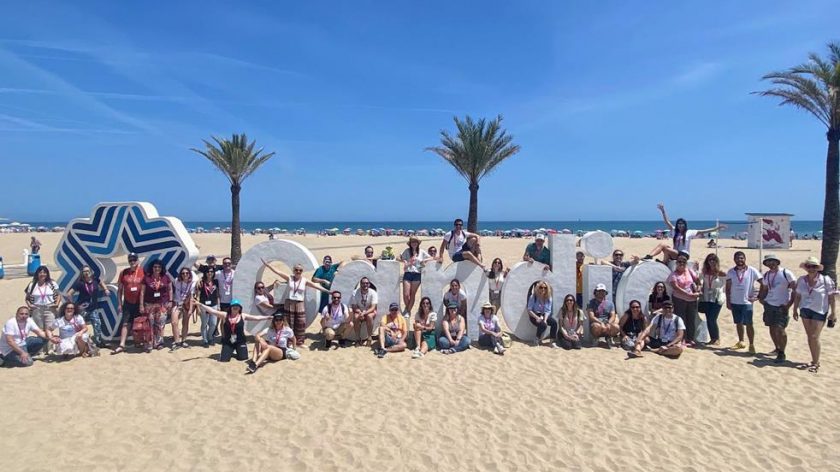 5º aniversario Travel Bloggers Comunidad Valenciana playa de gandia hoy viajamos