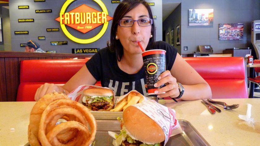 Donde comer en Las Vegas fatburger las vegas hoy viajamos