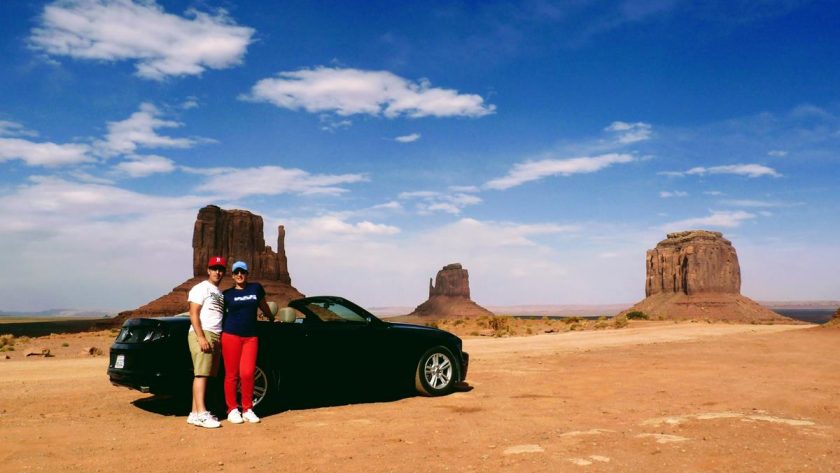 Monument Valley y mustang hoy viajamos