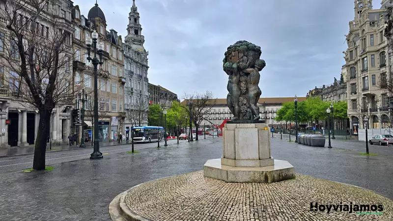 Avenida dos Aliados, ¿Qué ver en Oporto en 2 días? Hoy Viajamos