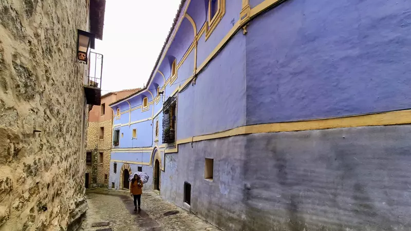 Casa azul, que ver en Albarracín