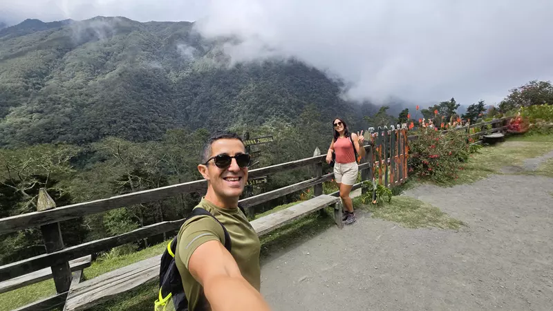 Parte alta ruta de trekking Valle del Cocora, Hoy Viajamos