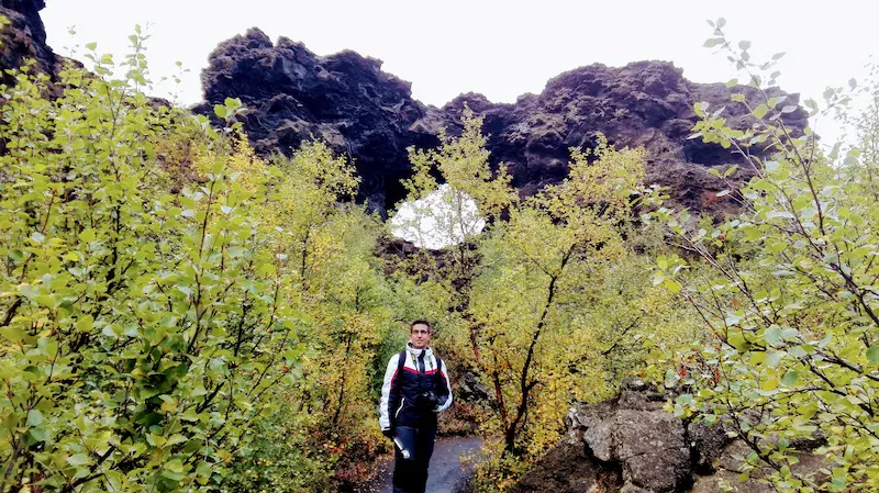 Dimmuborgir, Itinerario por Islandia de 15 días