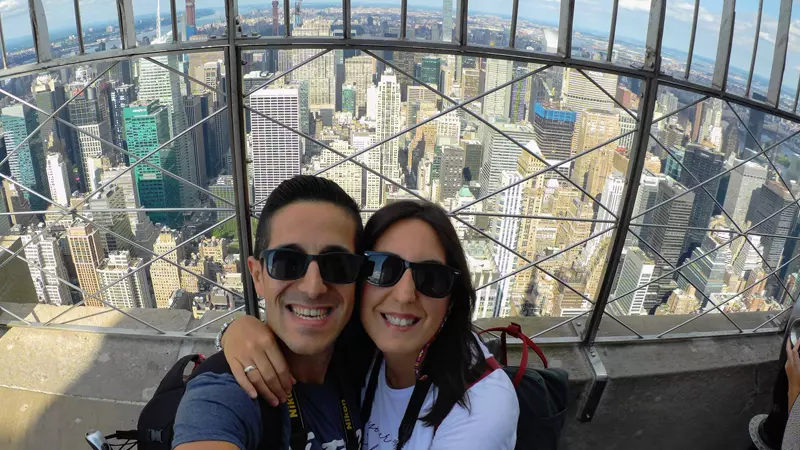 Vistas desde el Empire State Building, mejores rascacielos de Nueva York