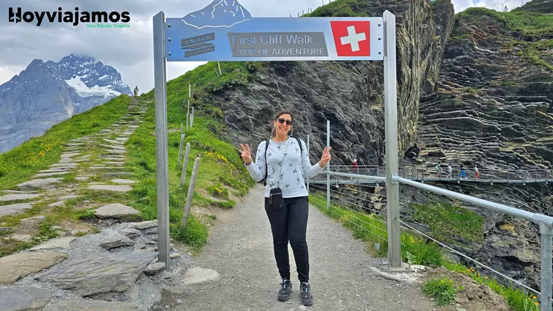 First Cliff Walk, Ruta por Suiza de 5 días