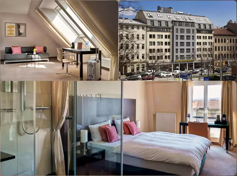 fotos flemings conference, hoy viajamos alojamiento en viena barato