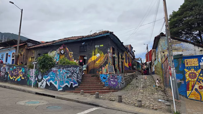 Barrio de la candelaria hoy viajamos