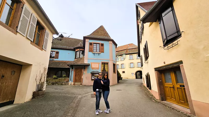 Hunawihr centro de la ciudad hoy viajamos