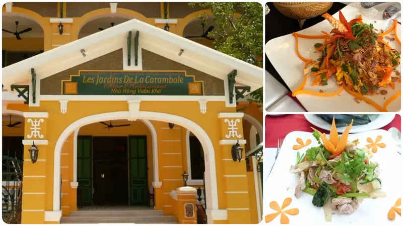 Les Jardins de la Carambole, donde comer en Hue