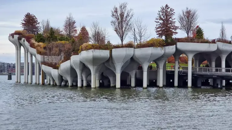 Little Island, Nueva York en Navidad