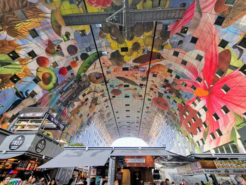 Que ver en Rotterdam en un día, markthal, hoy viajamos