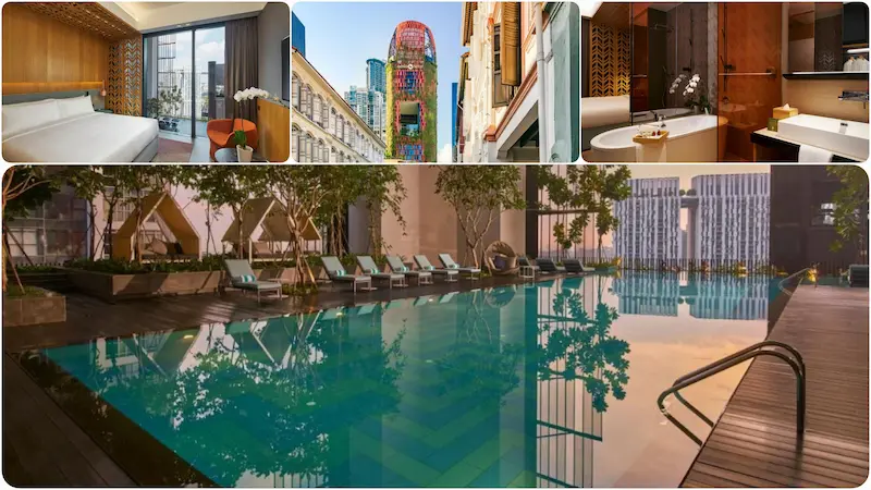 Oasia Hotel Downtown, donde dormir en Singapur