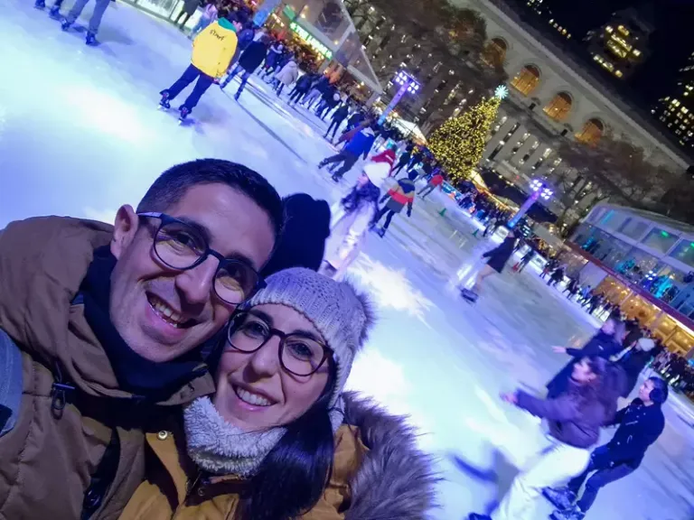 Bryant Park, Nueva York en Navidad