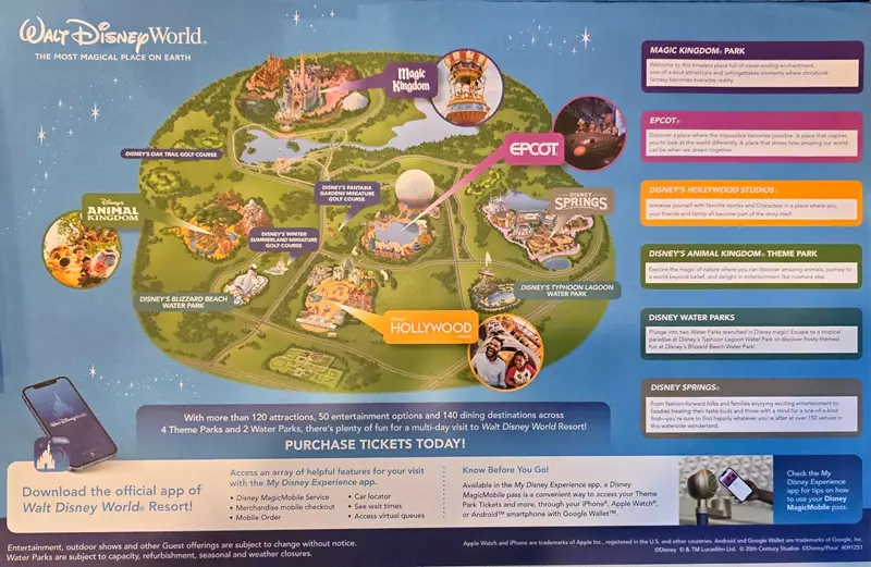 Plano Disney Orlando, Ruta por Florida de 8 días