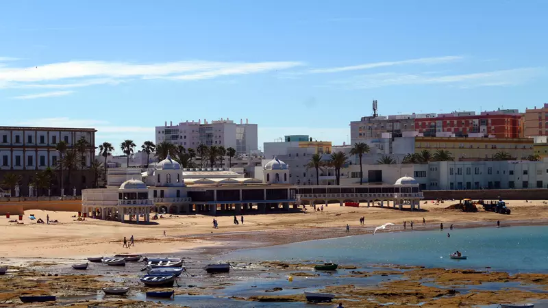 Playa de la caleta cádiz