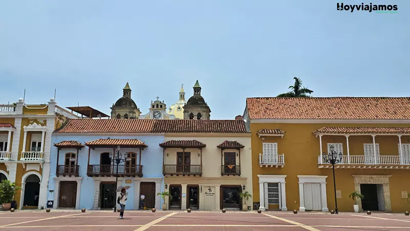 Plaza de la Aduana cartagena de indias hoy viajamos