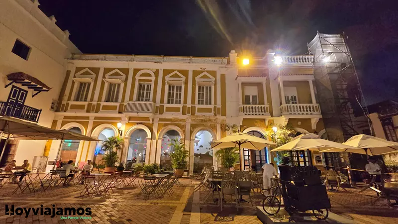 Plaza de la Trinidad cartagena de indias hoy viajamos