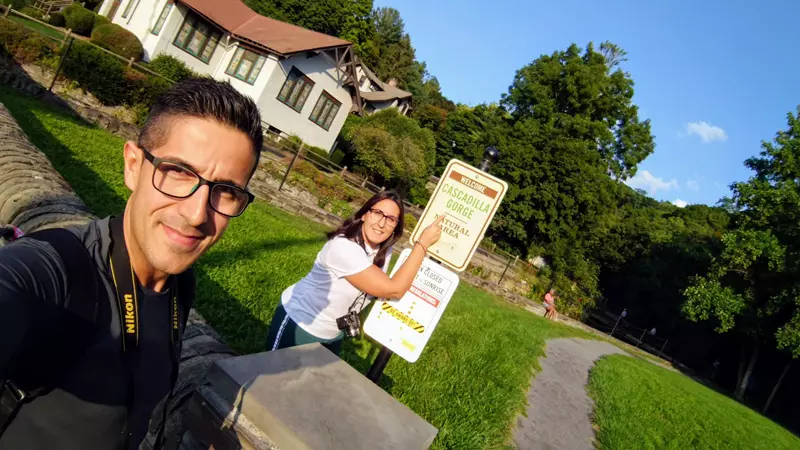 Inicio Cascadilla de Gorge, que ver en Ithaca