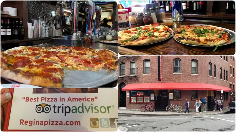 Regina Pizzeria, donde comer en Boston barato