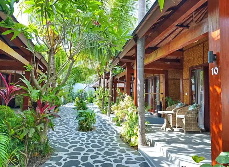 Scallywags hotel Gili Air