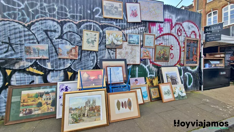 Mercado de Shoreditch, Londres, Hoy Viajamos
