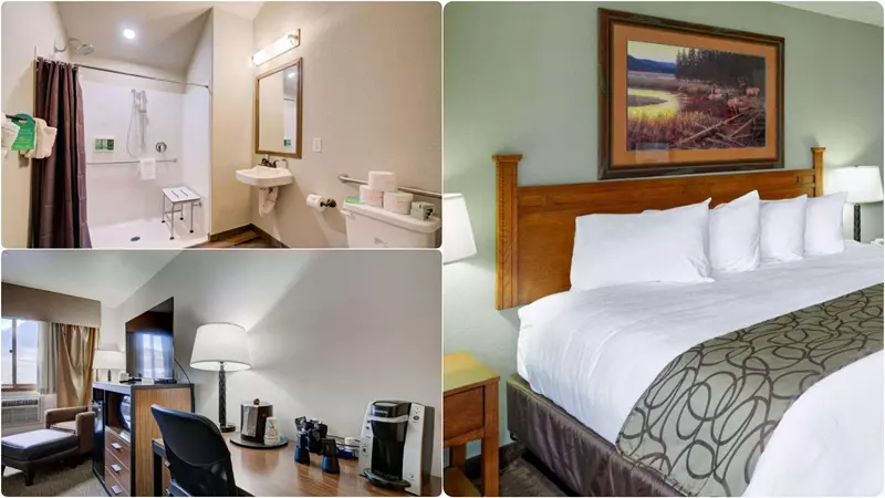 Alojamiento en Yellowstone, The ridgeline Hotel