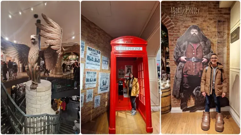 Tienda Harry Potter, Nueva York en Navidad