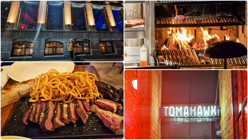 Tomahawk, Donde comer en Dublín barato y bien