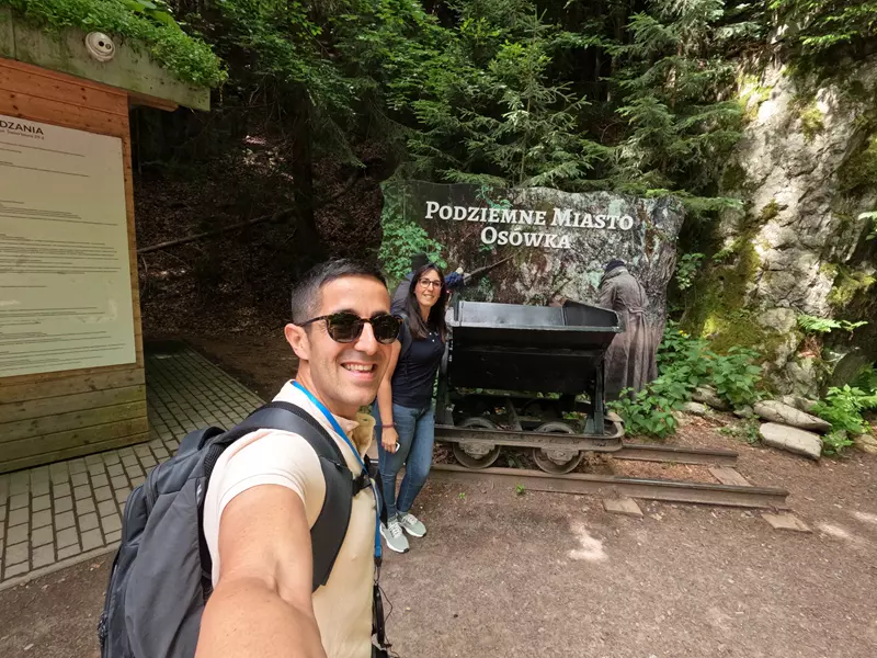 Acceso a los Túneles de Wlodarz