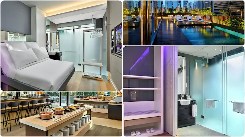 YOTEL Singapore Orchard Road, donde dormir en Singapur