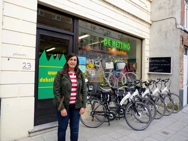 Alquiler bicicleta Brujas, Ruta por Bélgica de 7 días