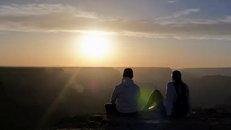 Amanecer Gran Cañón, roadtrip por la Costa Oeste de 15 días