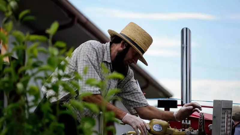 Amish trabajando, qué ver en Lancaster Estados Unidos