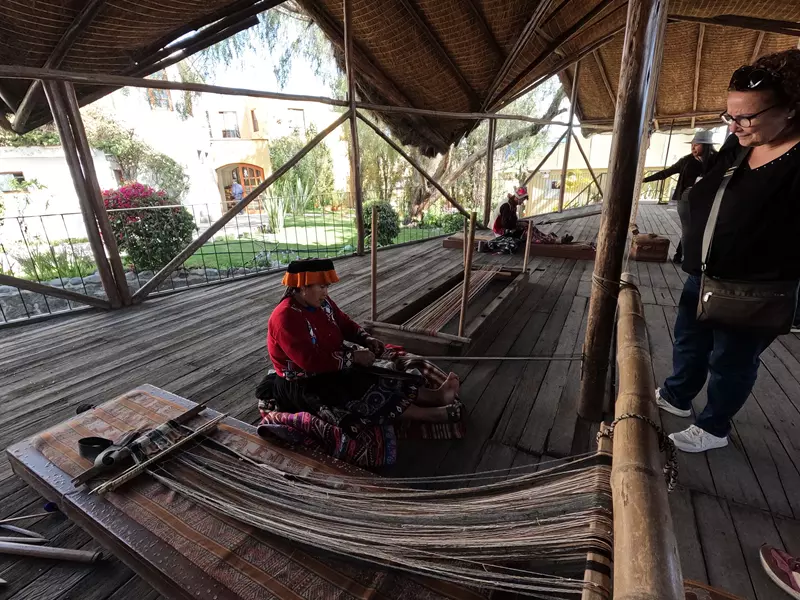 Telar mundo alpaca arequipa