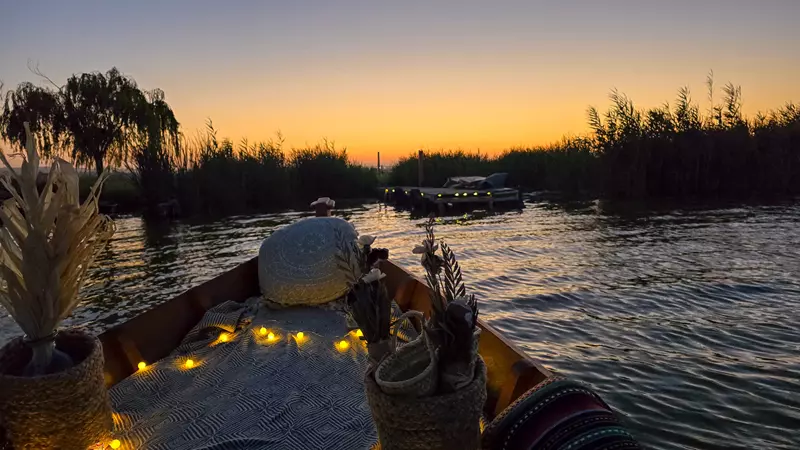 Atardecer en la Albufera + Cata de Vinos Valencianos