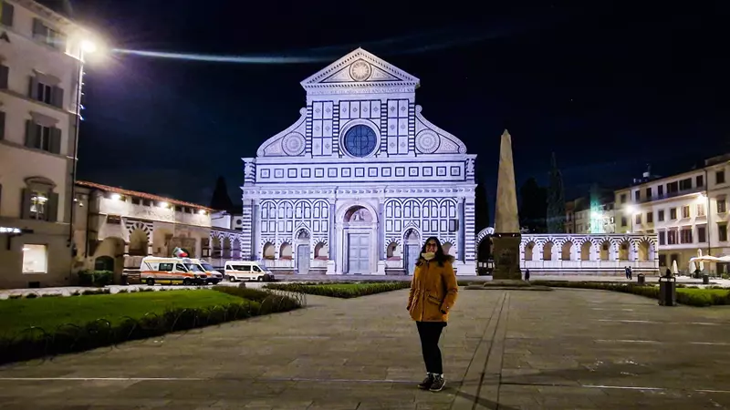 florencia de noche, hoy viajamos free tours en florencia