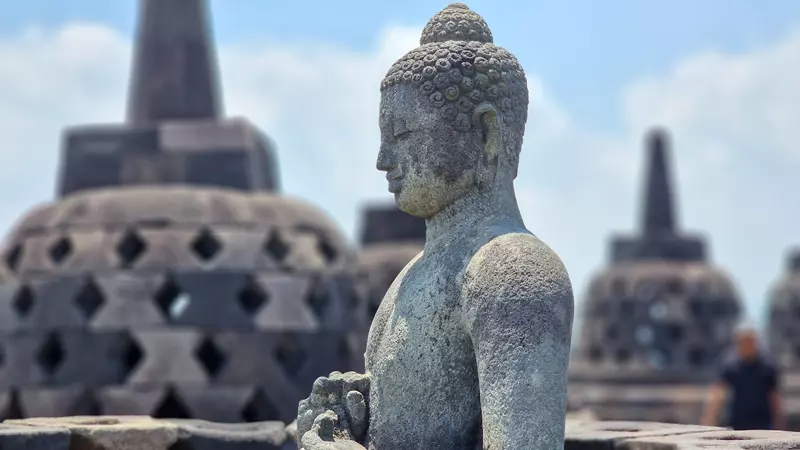 Buda Templo de Borobudur