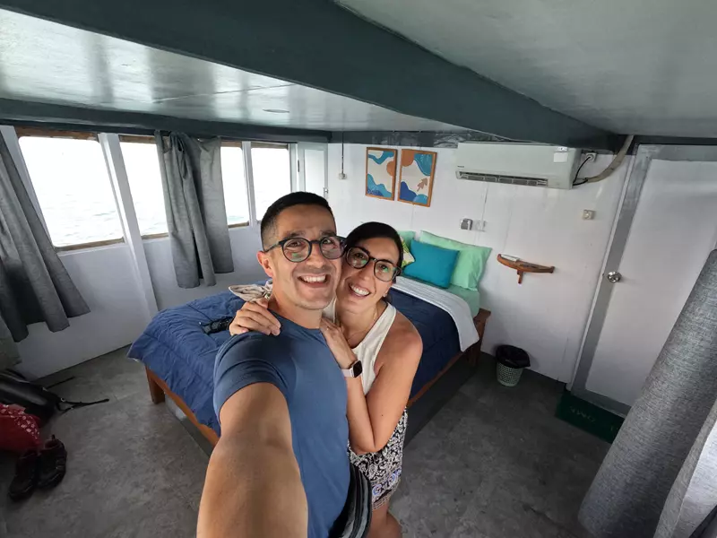 Camarote privado en nuestro Tour por Komodo