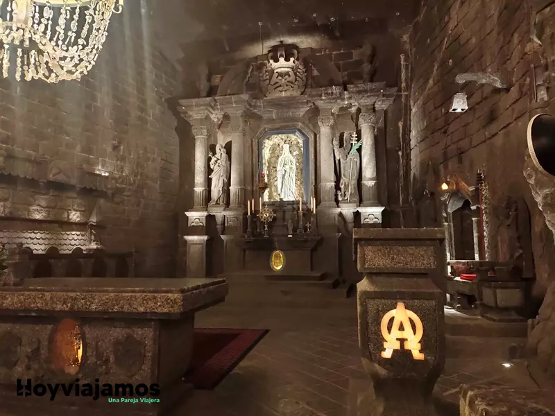 Capilla minas de la sal de Wieliczka