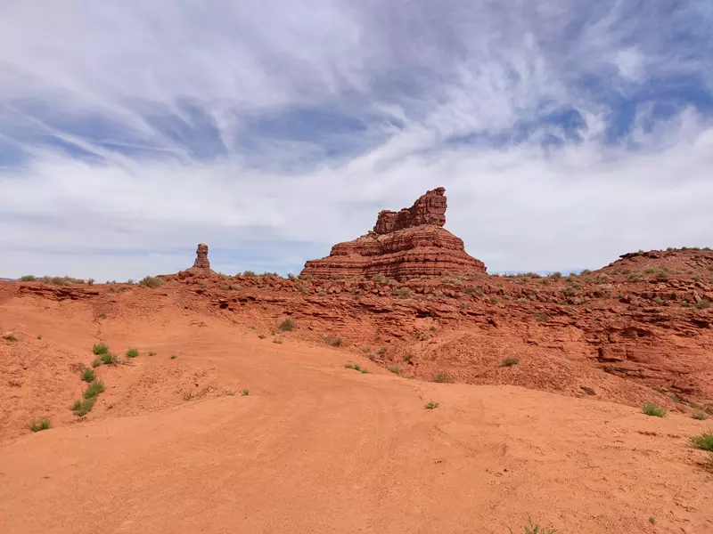 El camino es sin asfaltar, The Valley of The God en Utah