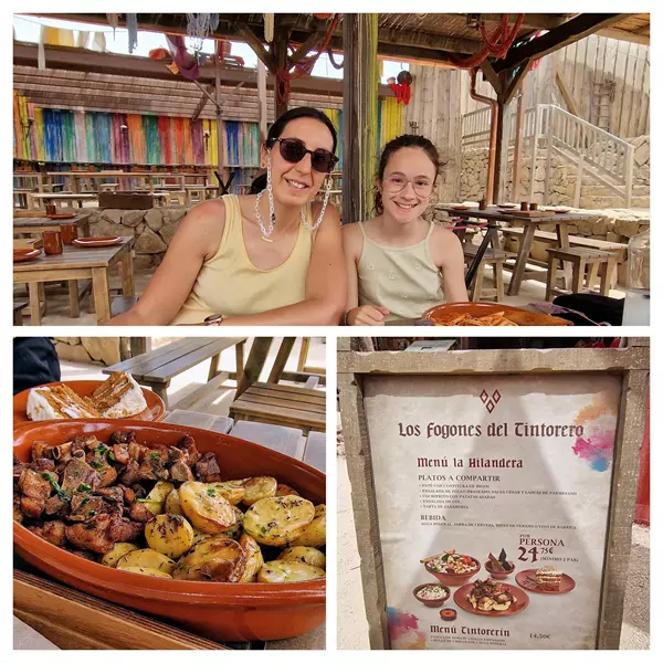 Comer en Puy Du Fou Toledo