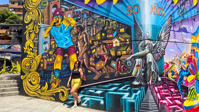 Murales de la Comuna 13 de Medellín, Ruta por Colombia por Libre, hoy viajamos