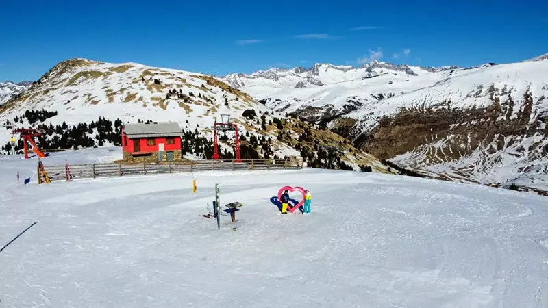 Corazón, pistas de esqui cerler