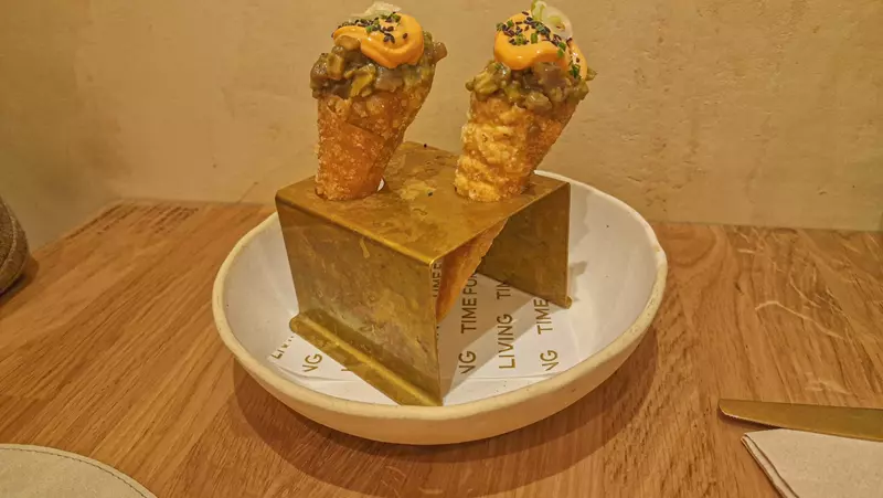 corneto Restaurante Living Bakkali Valencia, living bakkali