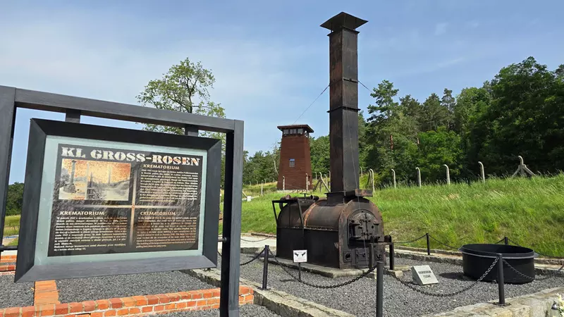Crematorio campo de concentración Gross-Rosen