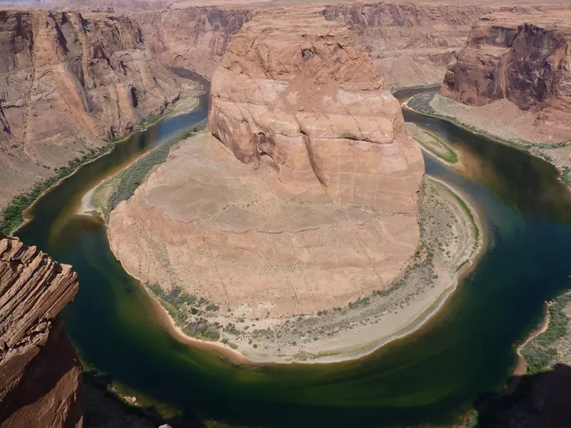 Curva de la herradura, itinerario por la Costa Oeste de 15 días